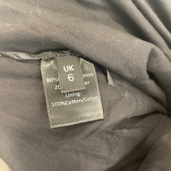 Simone Rocha Eyelet Midi Dress Sleeveless Draped Back Dress Size 2 NWT $1,770 - Picture 11 of 13